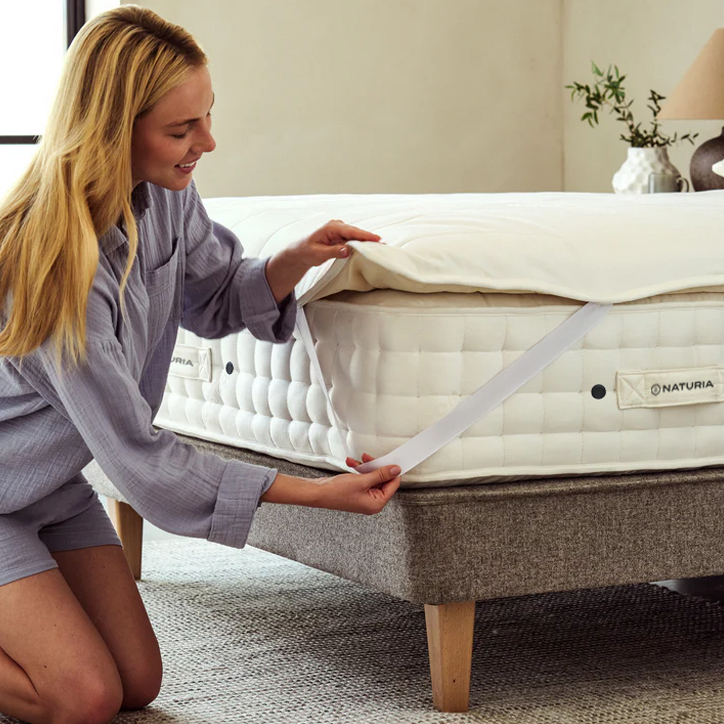 ШЕРСТЯНОЙ ТОППЕР 100% органический натуральный