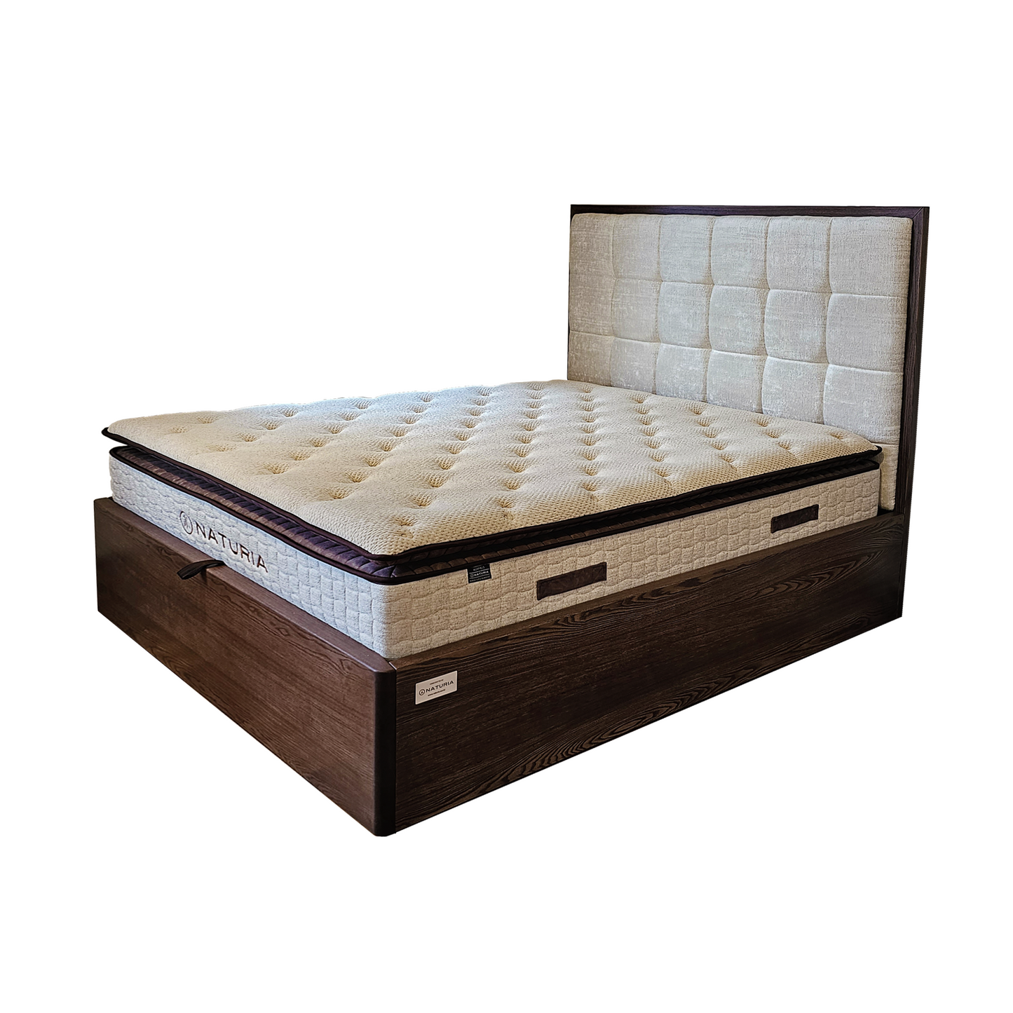 TONGASS Wooden Storage Bed